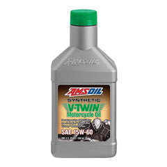 AMSOIL 15W-60 100% Synthetic V-Twin Motorcycle Oil