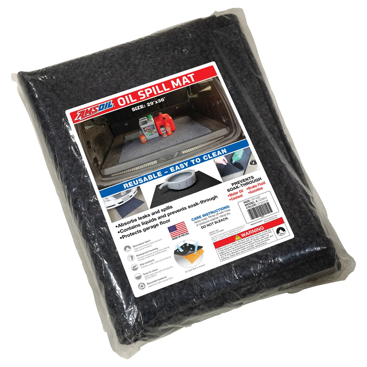 AMSOIL Oil Spill Mat 29x36
