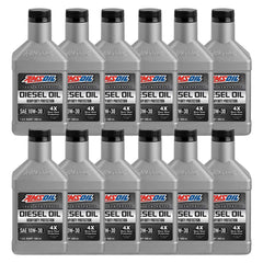 AMSOIL 10W-30 Heavy-Duty 100% Synthetic Diesel Oil