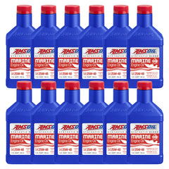 AMSOIL 25W-40 Synthetic-Blend Marine Engine Oil