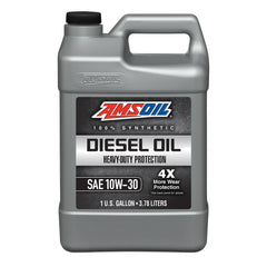 AMSOIL 10W-30 Heavy-Duty 100% Synthetic Diesel Oil